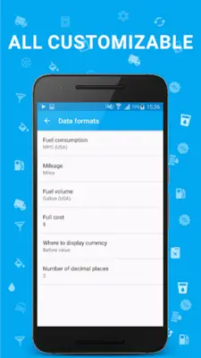 Fuel Calculator android App screenshot 0